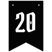 Jubileum voor persoonlijk weddenschap met fietsen vlaggetjes (Tweede vlag)