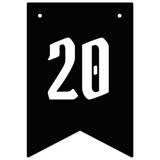 Jubileum voor persoonlijk weddenschap met fietsen vlaggetjes (Tweede vlag)