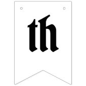 Jubileum voor persoonlijk weddenschap met fietsen vlaggetjes (Derde vlag)