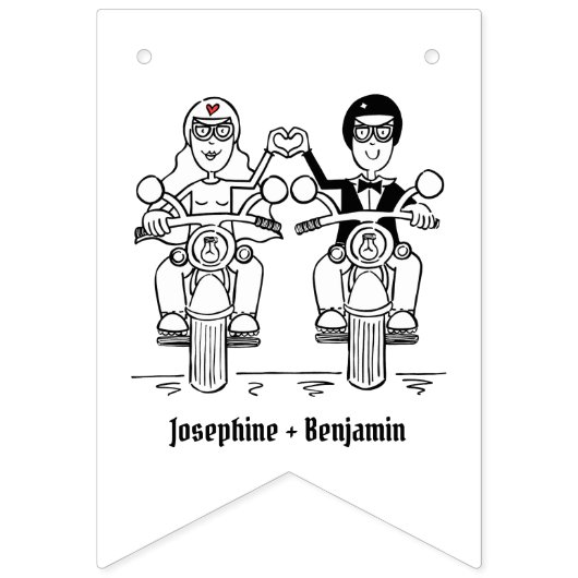 Jubileum voor persoonlijk weddenschap met fietsen vlaggetjes (Eerste vlag)