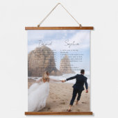 Jubileum voor persoonlijke weddenschappen hangend wandkleed (Voorkant)