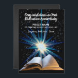Jubileum voor priesterbestelling - OM HET EVEN WEL Kaart<br><div class="desc">Elegant Modern Event Stationery die voor elke gelegenheid kan worden gebruikt. Bewerk de tekst op maat van uw behoeften. ____________________________________________________________________________________________________ voor hulp,  overeenkomende items of aangepast naar aanleiding van deze winkel en CONTACT lebv.</div>