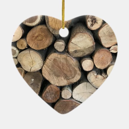 Jubileum voor vijfde bruiloft keramisch ornament (Achterkant)