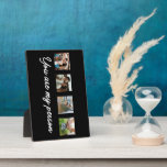 Jubileum voor weddenschap met  voor fotocollage fotoplaat<br><div class="desc">Romantische gepersonaliseerde muurkunst voor koppels die een jubileum vieren met fotocollage "You are my person" -ontwerp. Perfect voor verjaardagen, bruiloften of als een romantisch geschenk, dit tijdloze stuk is ontworpen om zoete herinneringen op te roepen elke keer dat je ernaar kijkt. Of het nu wordt weergegeven in uw woonkamer, slaapkamer...</div>
