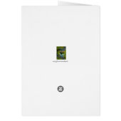 Jubileum voor weddenschap met wijn op de Kaart van (Achterkant)