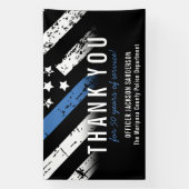 Jubileum voor wetshandhaving van de politie spandoek (Verticaal)