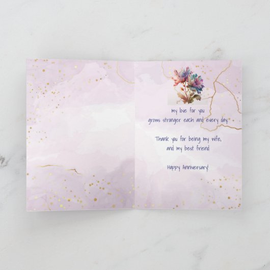 Jubileum vrouw en vriend grafische kunstklep kaart (Binnen)