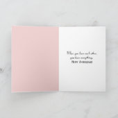 Jubileum wasknijper paar met harten feestdagen kaart (Binnen)