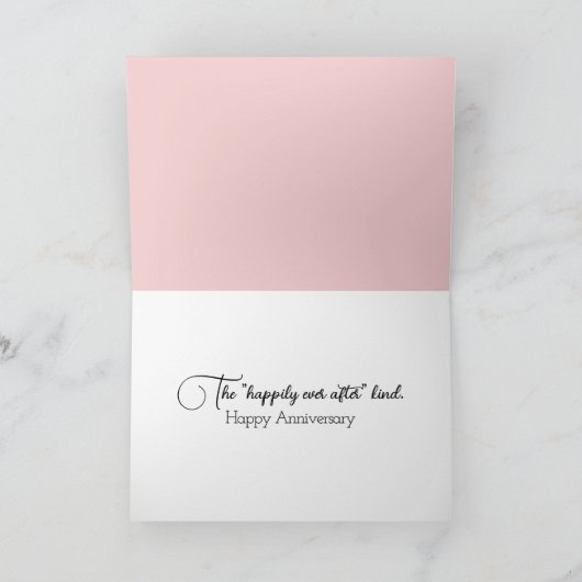 Jubileum Waterverf Flamingo's Kaart (Binnen)