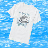 Jubileum Wedding Cruise Vakantie PERSONALISEREN T-shirt