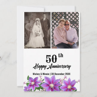 Jubileum Wenskaart Feestdagenkaart