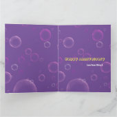 Jubileum Wenskaart Kaart (Binnen)