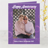 Jubileum Wenskaart Kaart (Gele Bloem)