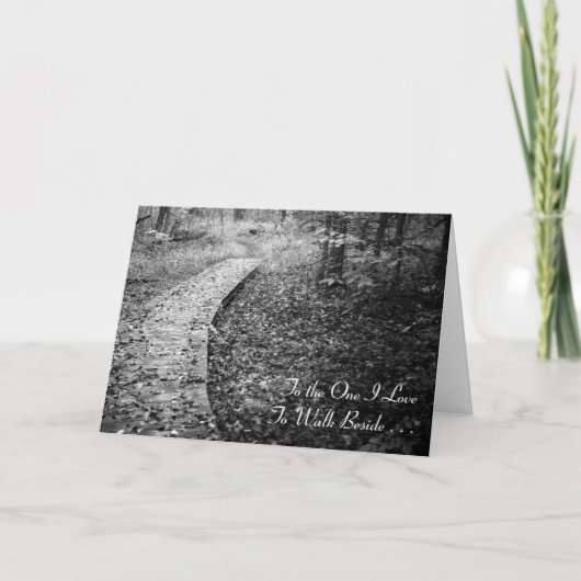 Jubileum Wenskaart Kaart (Voorkant)