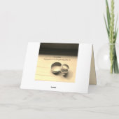 Jubileum wenst kaart (Achterkant)