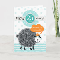 Jubileum werknemer 25 jaar Fun Sheep