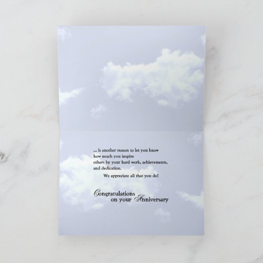 Jubileum werknemer, landschapsruimte kaart (Binnen)