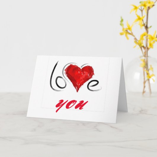 JUBILEUM WIL ***MIJN LIEFDE*** KAART (Gele Bloem)