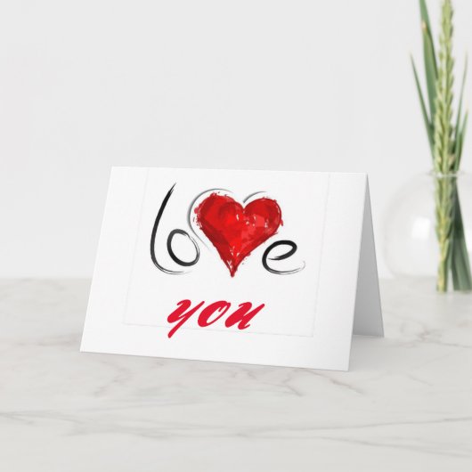 JUBILEUM WIL ***MIJN LIEFDE*** KAART (Voorkant)