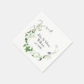 Jubileum Wildflower krans Servet (Hoek)