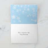 Jubileum Winter Heart Kaart (Binnen)