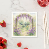 Jubileum Wisteria Archway in een zomertuin Servet (Insitu)