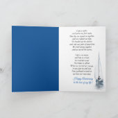 Jubileum zeiljacht op hoge Zeeen Kaart (Binnen)