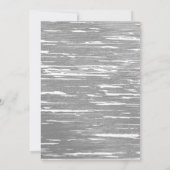 Jubileum Zilver Zwart Lichtslinger Kaart (Achterkant)