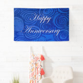 Jubileum zwenblauw spandoek (Insitu)