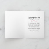 Jubileumauto, en ze leefden nog lang en gelukkig kaart (Binnen)