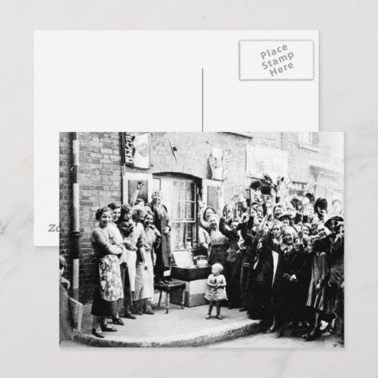 Jubileumdecoratie in het oostelijk deel briefkaart (Voorkant / Achterkant)