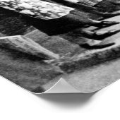 Jubileumdecoratie in het oostelijk deel poster (Hoek)