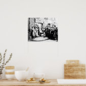 Jubileumdecoratie in het oostelijk deel poster (Keuken)