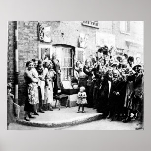 Jubileumdecoratie in het oostelijk deel poster