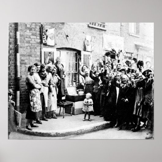 Jubileumdecoratie in het oostelijk deel poster (Voorkant)