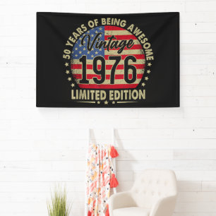 Jubileumeditie 1976 Limited Edition 50 Jaar oud Spandoek