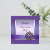 Jubileumfeest uitnodiging (Staand voorkant)