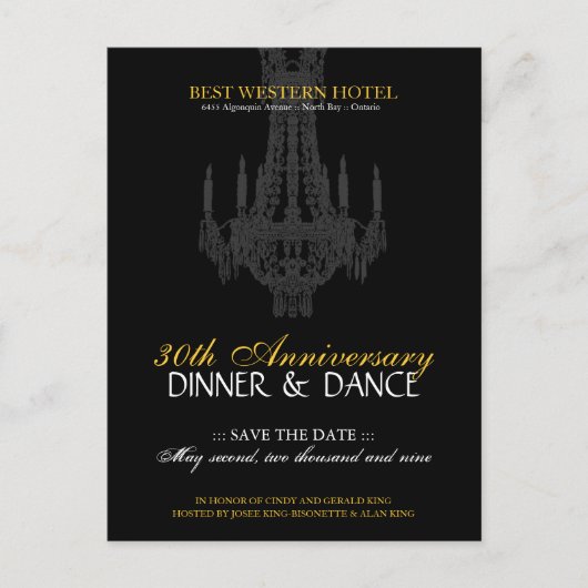 Jubileumfeest Uitnodiging (Voorkant)