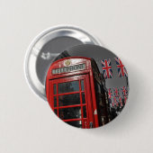 Jubileumfeestjes Ronde Button 5,7 Cm (Voorkant /achterkant)