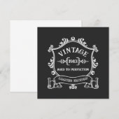 Jubileumjaar Verouderd tot Perfectie Aangepaste Ge Kaart (Voorkant / Achterkant)