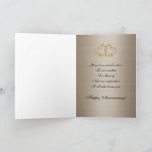 Jubileumkaart diamanten Altijd en eeuwig Kaart (Binnen)