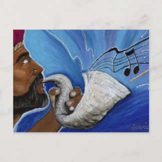 jubilie kwam op de muren van jerichos terecht briefkaart