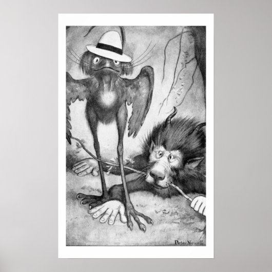 Jubjub Bird and the Bandersnatch Poster (Voorkant)