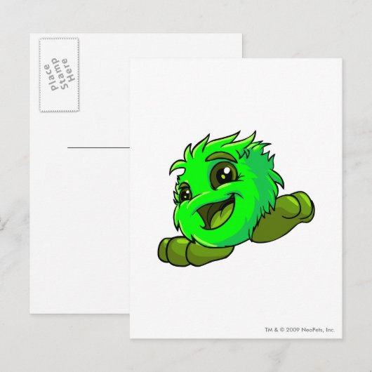 JubJub Ggloing Briefkaart (Voorkant / Achterkant)