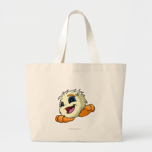 JubJub White Grote Tote Bag (Voorkant)