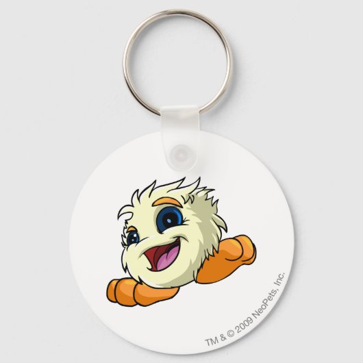 JubJub White Sleutelhanger (Voorkant)