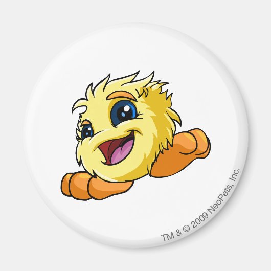 JubJub Yellow Magneet (Voorkant)