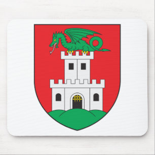 jubljana wapenschild muismat