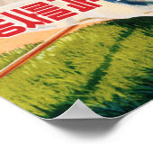 Juche Agricultural Revolution DPR Korea Propaganda Poster (Hoek)