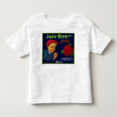 Jucy Bite Apple Crate LabelYakima, WA Kinder Shirts (Voorkant)